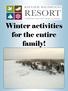 Winter activities for the entire family!