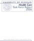Health Care Task Force Report 2006