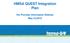 HMSA QUEST Integration Plan. Par Provider Information Webinar May 23,2018
