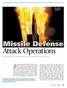 Missile Defense Attack Operations