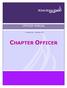 OFFICER MANUAL. November 2012 December 2013 CHAPTER OFFICER. All Officer - 1 P a g e