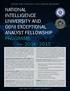 NATIONAL INTELLIGENCE UNIVERSITY ODNI EXCEPTIONAL ANALYST FELLOWSHIP PROGRAMS CENTER FOR STRATEGIC INTELLIGENCE RESEARCH