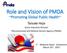 Role and Vision of PMDA