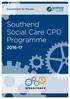 Southend Social Care CPD Programme