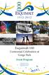 Esquimalt 100 Centennial Celebration at Gorge Park. Event Program. Honouring our past Celebrating our present Imagining our future