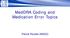 MedDRA Coding and Medication Error Topics. Patrick Revelle (MSSO)