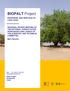 BIOPALT Project BIOSPHERE AND HERITAGE OF LAKE CHAD
