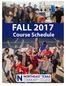 FALL Course Schedule