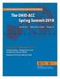 The OHIO-ACC Spring Summit 2018