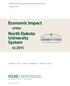 Economic Impact. North Dakota University System. in of the. Agribusiness and Applied Economics Report 690. August 2012