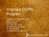 Virginia s COPN Program