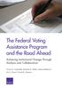 The Federal Voting Assistance Program and the Road Ahead
