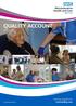 Worcestershire Health and Care NHS Trust QUALITY ACCOUNT Working together for outstanding care.