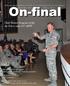 On-final. Chief Master Sergeant of the Air Force visits 507 ARW. Inside: September 2014 Vol. 34, No. 8