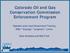 Colorado Oil and Gas Conservation Commission Enforcement Program
