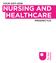 NURSING AND HEALTHCARE