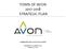 TOWN OF AVON STRATEGIC PLAN. Adopted by the Avon Town Council