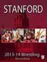 2:30 p.m. 6:30 p.m. All Day All Day 4:30 p.m.# 3 p.m. # 8 a.m. 4 p.m Stanford Wrestling Team