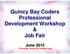 Quincy Bay Coders Professional Development Workshop & Job Fair