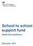 School to school support fund. Application guidance