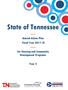 State of Tennessee Annual Action Plan Fiscal Year For Housing and Community Development Programs. Year 3