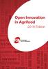 Open Innovation in Agrifood Edition