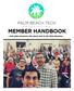 MEMBER HANDBOOK. ~ And other awesome info about tech in the Palm Beaches ~