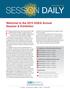 Please enjoy this first issue of the Session Daily for the ADEA