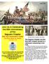 The Saguaro Patriot. April A newsletter of the Saguaro Chapter, Arizona Society, Sons of the American Revolution