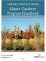 Master Gardener Program Handbook