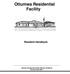 Ottumwa Residential Facility. Resident Handbook