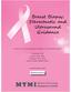 Breast Biopsy: Stereotactic and Ultrasound Guidance