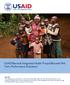 USAID/Burundi Integrated Health Project/Burundi Mid- Term Performance Evaluation