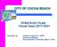 CITY OF COCOA BEACH STRATEGIC PLAN Fiscal Years