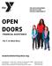 OPEN DOORS FINANCIAL ASSISTANCE. oceancommunityymca.org. The Y: So Much More.