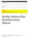 Healthy Indiana Plan Reimbursement Manual