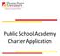 Public School Academy Charter Application