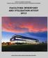 FACILITIES INVENTORY AND UTILIZATION STUDY 2013