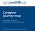 Caregiver journey map