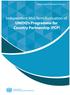 Independent Evaluation Division. Independent Mid-Term Evaluation of UNIDO s Programme for Country Partnership (PCP)