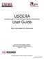 USCERA University of South Carolina Electronic Research Administration User Guide