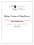 Water Center of Excellence