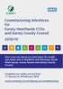 Commissioning Intentions for Surrey Heartlands CCGs and Surrey County Council 2018/19