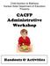 CACFP Administrative Workshop