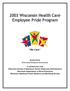 2003 Wisconsin Health Care Employee Pride Program