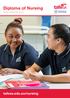 Diploma of Nursing. tafesa.edu.au/nursing NATIONAL COURSE CODE: HLT Inspired Nurses. Empowered Communities. Strong Partnerships.