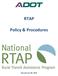 RTAP. Policy & Procedures
