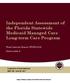Independent Assessment of the Florida Statewide Medicaid Managed Care Long-term Care Program