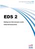 EDS 2. Making sure that everyone counts Initial Self-Assessment