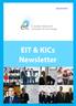 EIT & KICs Newsletter